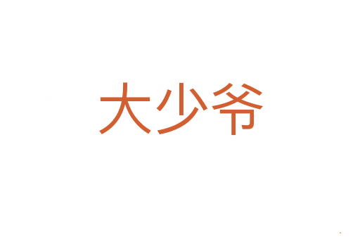 大少爷