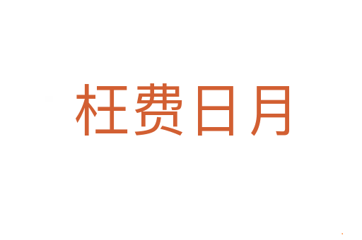 枉费日月