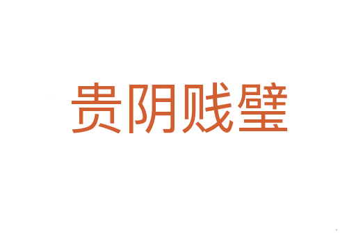 贵阴贱璧