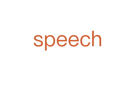 speech