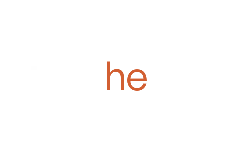 he