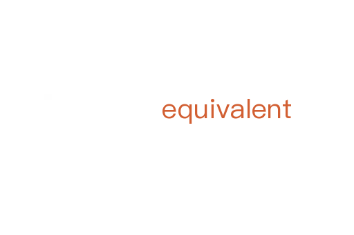 equivalent