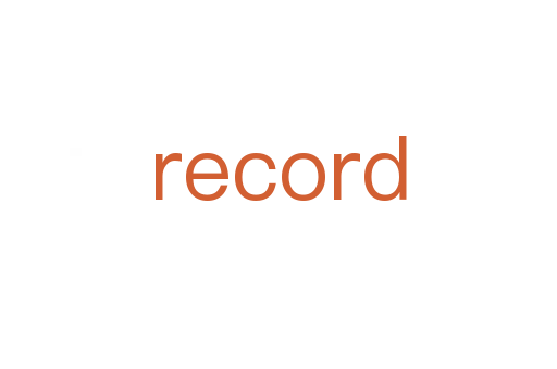 record