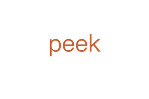 peek