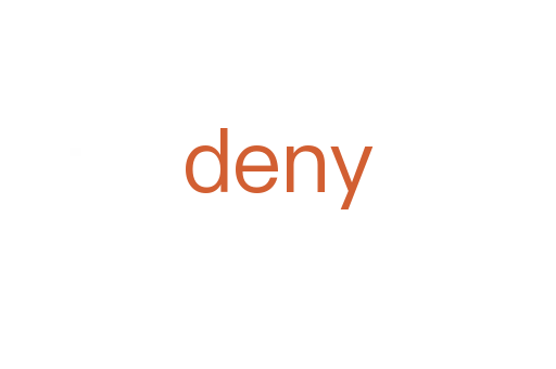 deny