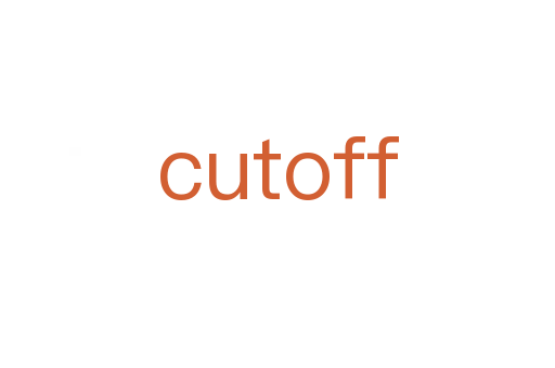 cutoff