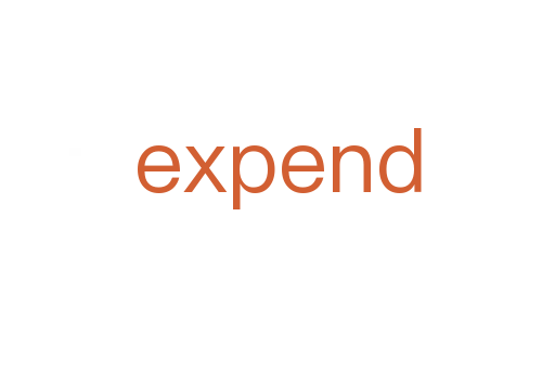 expend