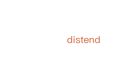 distend