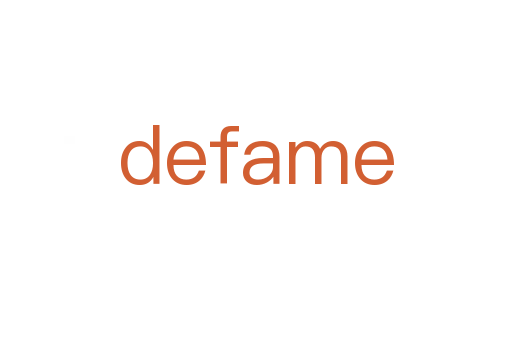 defame